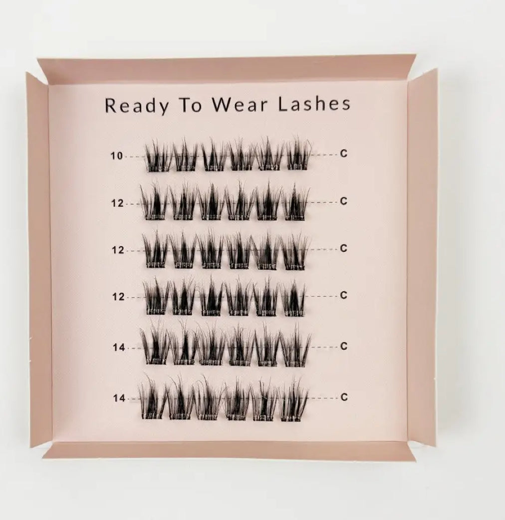 C curled lashes